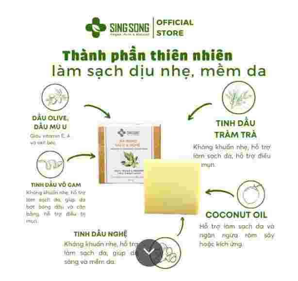 Xà bông Mù U 160gr